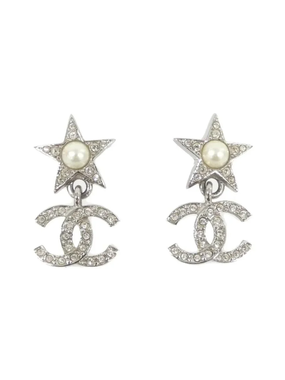 Chanel Earrings Silver